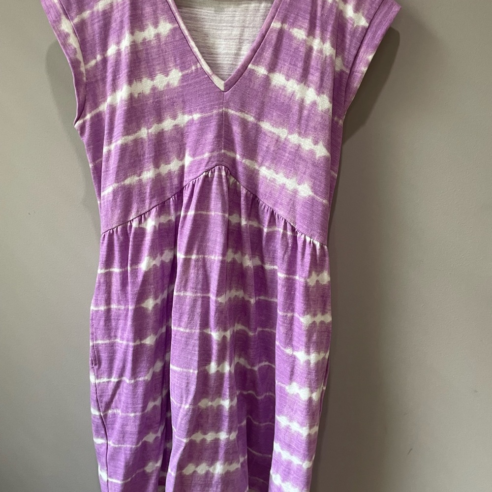 Tie Dye Cotton Dress